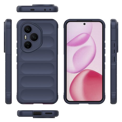 Honor 400 Pro Kılıf Esnek TPU Oyuklu Arka Yüzey Tasarımlı Etnik Silikon Kapak