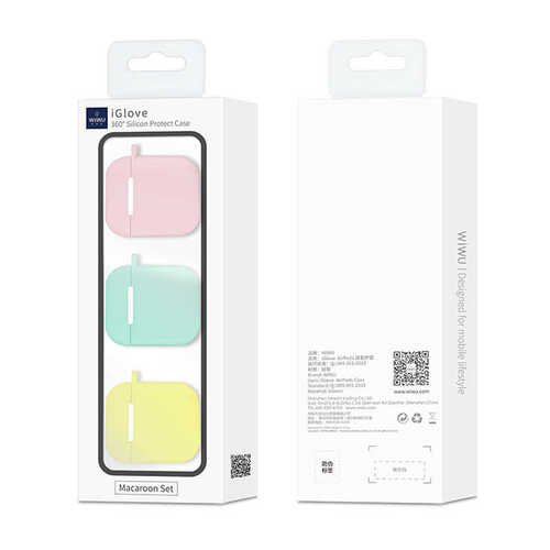 Wiwu iGlove Airpods Macaron 3'lü Kılıf Seti
