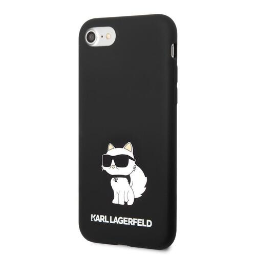 Apple iPhone 7 Kılıf Karl Lagerfeld Silikon Choupette Dizayn Kapak