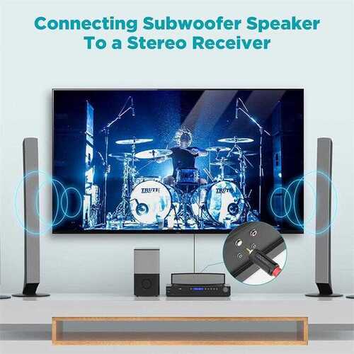 QG-AU11 Qgeem RCA Aux Audio Kablo 1.83M