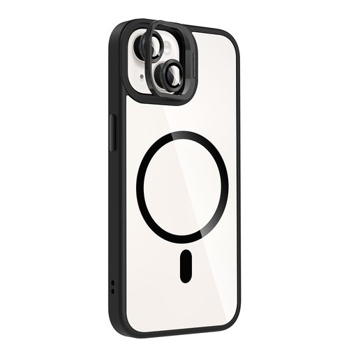 iPhone 13 Kılıf Magsafe Standlı ve Kamera Lens Koruma Hediyeli Etro Kapak