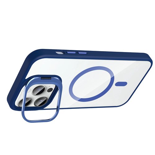 iPhone 14 Pro Max Kılıf Magsafe Standlı ve Kamera Lens Koruma Hediyeli Etro Kapak