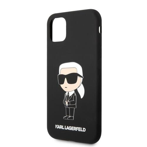 Apple iPhone 11 Kılıf Karl Lagerfeld Silikon Karl Dizayn Kapak