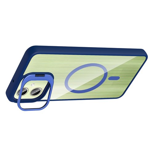 Galaxy A06 Kılıf Magsafe Standlı ve Kamera Lens Koruma Hediyeli Etro Kapak