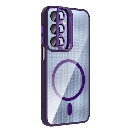 Galaxy A16 Kılıf Magsafe Standlı ve Kamera Lens Koruma Hediyeli Etro Kapak