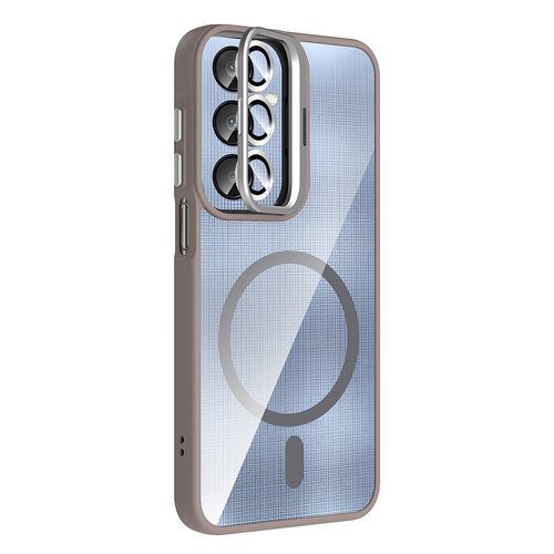 Galaxy A26 Kılıf Standlı ve Kamera Lens Koruma Hediyeli Etro Kapak