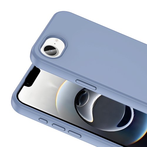 Apple iPhone 16E Kılıf Magsafe Şarj Özellikli Sıvı Teknolojili Silinebilir İçi Kadife Silikon Kapak