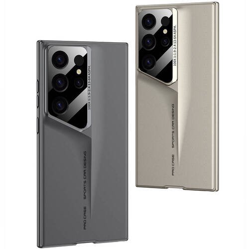 Galaxy S24 Ultra Kılıf Ultra İnce Kameralı Korumalı Sert Rubber Procase Kapak