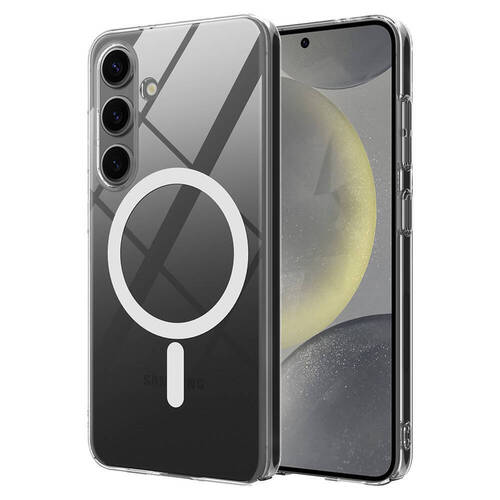 Galaxy S26 Kılıf Magsafe Kamera ve Lens Korumalı Sert PC Lüx Kapak