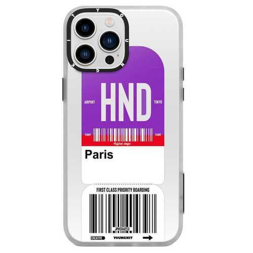 Apple iPhone 13 Pro Kılıf YoungKit Any Time Trip Serisi Kapak