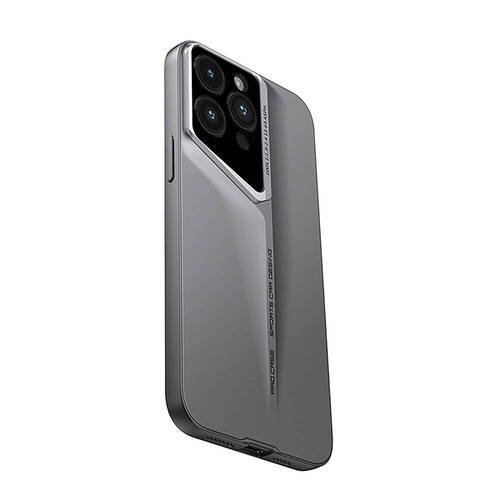 iPhone 15 Pro Max Kılıf Ultra İnce Kameralı Korumalı Sert Rubber Procase Kapak