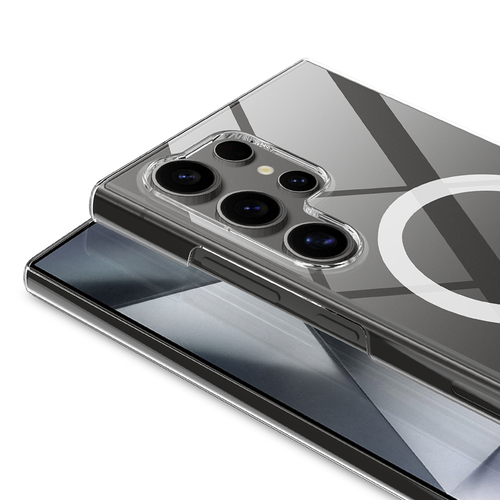 Galaxy S26 Ultra Kılıf Magsafe Kamera ve Lens Korumalı Sert PC Lüx Kapak