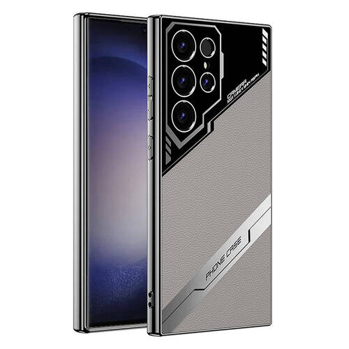 Galaxy S23 Ultra Kılıf Kamera Korumalı Karbon Tasarım Ultra İnce Kapak