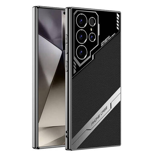 Galaxy S24 Ultra Kılıf Kamera Korumalı Karbon Tasarım Ultra İnce Kapak