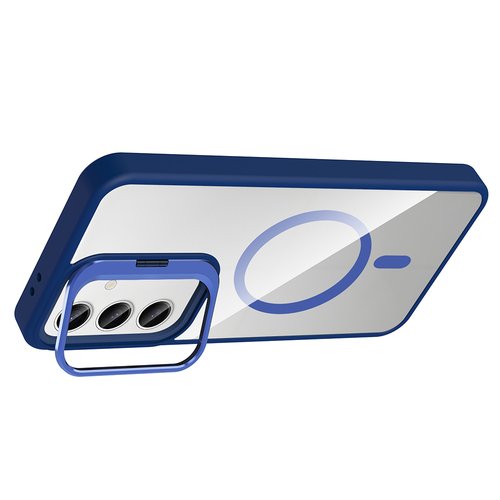 Galaxy S25 Kılıf Standlı ve Kamera Lens Koruma Hediyeli Etro Kapak