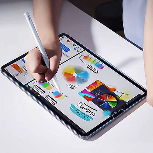 Apple iPad Air 11 2024 Kağıt Hisli Wiwu iPaper Like Tablet Ekran Koruyucu