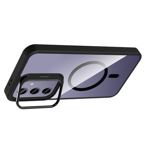 Galaxy S25 Plus Kılıf Standlı ve Kamera Lens Koruma Hediyeli Etro Kapak