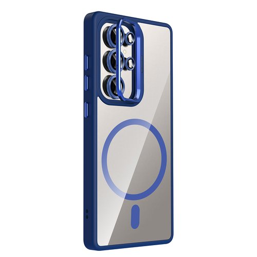 Galaxy S25 Ultra Kılıf Standlı ve Kamera Lens Koruma Hediyeli Etro Kapak