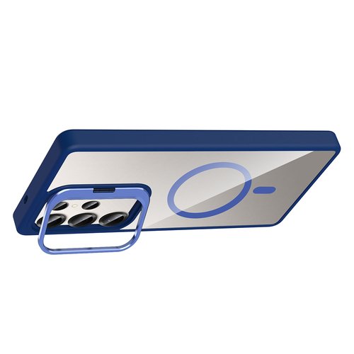 Galaxy S25 Ultra Kılıf Standlı ve Kamera Lens Koruma Hediyeli Etro Kapak