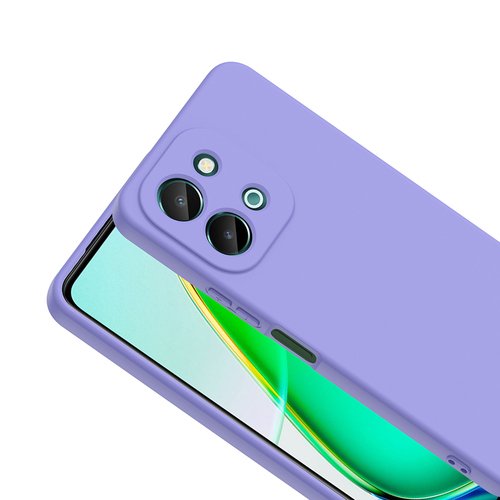 Vivo Y28 4G Kılıf Lansman Tasarım İç Yüzeyi Kadife Silikon