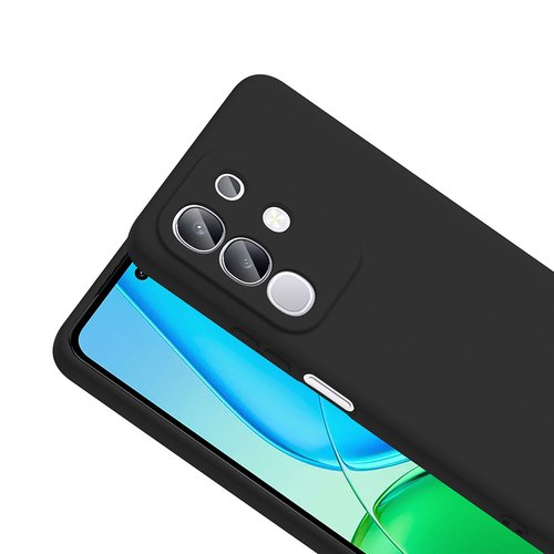 Vivo Y29 4G Kılıf Lansman Tasarım İç Yüzeyi Kadife Silikon
