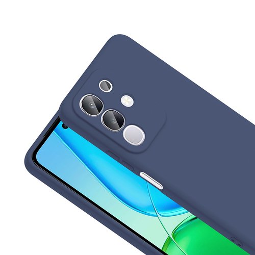 Vivo Y29 4G Kılıf Lansman Tasarım İç Yüzeyi Kadife Silikon