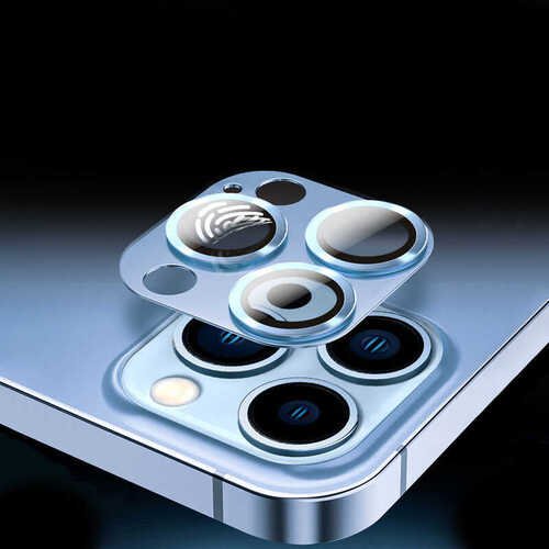 Apple iPhone 13 Mini CL-03 ​​​​Kamera Lens Koruyucu Metal Cam Koruma