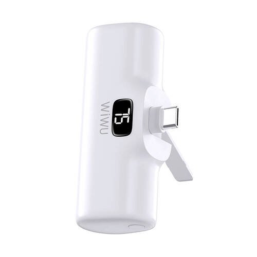 Wiwu Wi-P017 Capsule Serisi 2in1 Mini Taşınabilir Standlı Type-C Powerbank 5000mAh