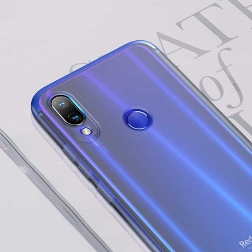 Xiaomi Redmi Note 8 Kamera Korumalı Şeffaf 360 Koruma Kılıf