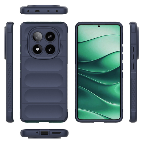 Redmi Note 14 Pro 5G Kılıf Esnek TPU Oyuklu Arka Yüzey Tasarımlı Etnik Silikon Kapak