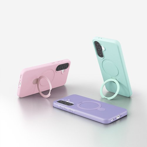 Galaxy A56 Kılıf Magsafe Şarj Özellikli Standlı Sensitive Touch Samara Kapak