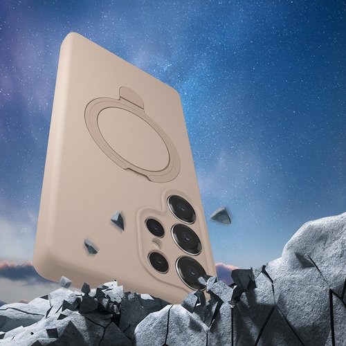 Galaxy S25 Ultra Kılıf Magsafe Şarj Özellikli Standlı Sensitive Touch Samara Kapak