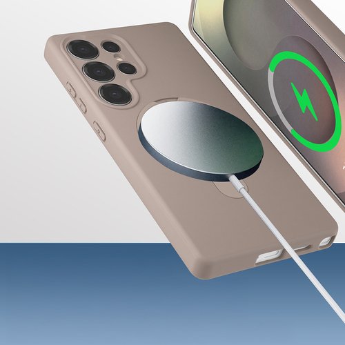 Galaxy S25 Ultra Kılıf Magsafe Şarj Özellikli Standlı Sensitive Touch Samara Kapak