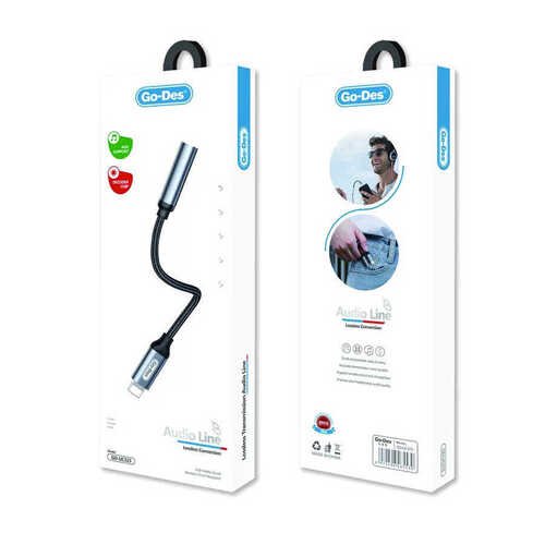 Lightning to 3.5mm Go Des GD-UC315 Aux Dönüştürücü