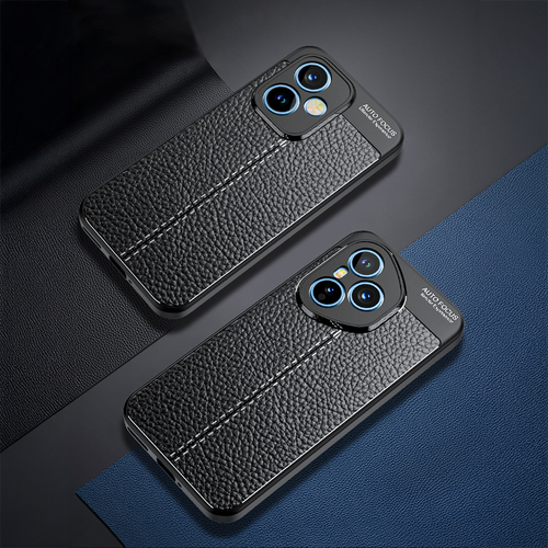 Honor 400 Kılıf Deri Desenli Kamera Korumalı Silikon