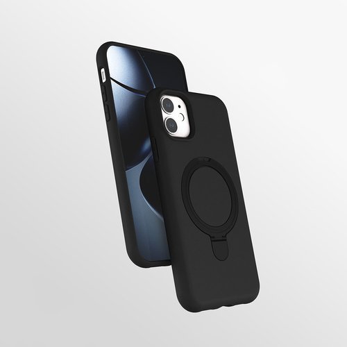 iPhone 11 Kılıf Magsafe Şarj Özellikli Standlı Sensitive Touch Samara Kapak