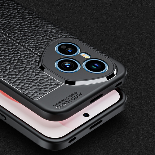 Honor 400 Pro Kılıf Deri Desenli Kamera Korumalı Silikon