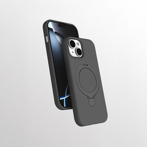 iPhone 13 Kılıf Magsafe Şarj Özellikli Standlı Sensitive Touch Samara Kapak