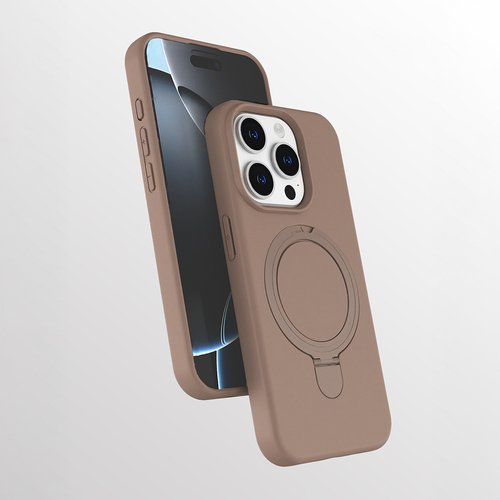 iPhone 13 Pro Max Kılıf Magsafe Şarj Özellikli Standlı Sensitive Touch Samara Kapak