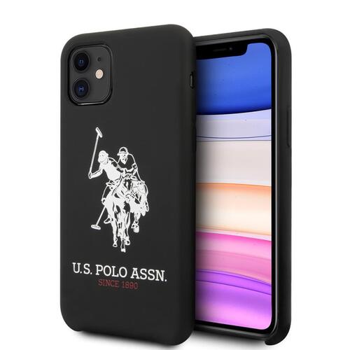 Apple iPhone 11 Kılıf U.S. POLO ASSN. Silikon Büyük Logo Dizayn Kapak