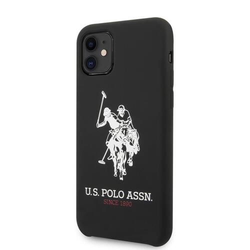 Apple iPhone 11 Kılıf U.S. POLO ASSN. Silikon Büyük Logo Dizayn Kapak