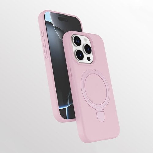 iPhone 14 Pro Max Kılıf Magsafe Şarj Özellikli Standlı Sensitive Touch Samara Kapak