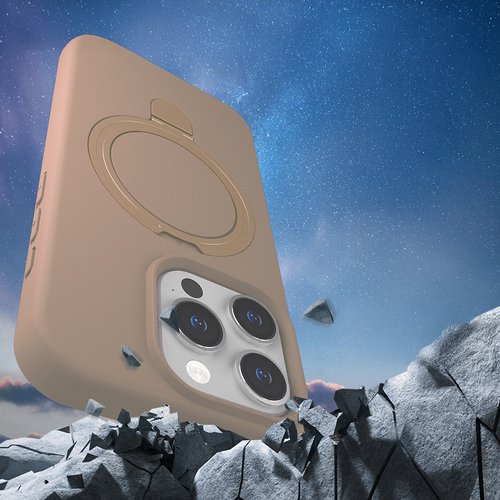 iPhone 14 Pro Max Kılıf Magsafe Şarj Özellikli Standlı Sensitive Touch Samara Kapak