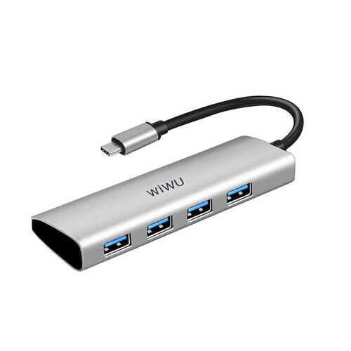 Wiwu Alpha A440 Type-C 4 USB 3.0 Dönüştürücü Hub