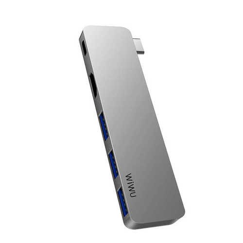 Wiwu T6 Pro Type-C 3 USB 3.0 HDMI Dönüştürücü Hub