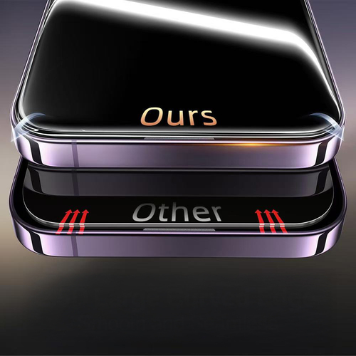 iPhone 13 Pro Max Ekran Koruyucu 2.5D Oliv HD Temperli Cam + Kolay Uygulama Aparatı