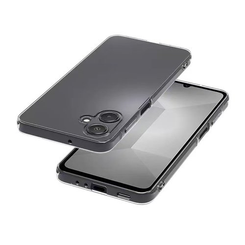 Galaxy A07 Kılıf İnce ve Esnek Şeffaf Süper Silikon