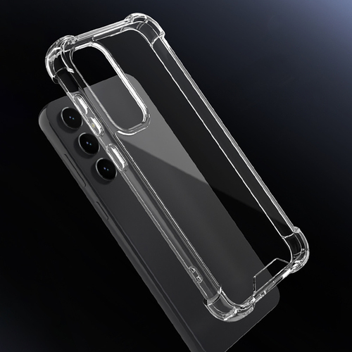 Galaxy S24 FE Kılıf Köşeleri Airbagli Anti Shock Silikon