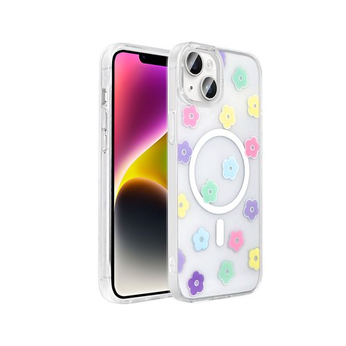 iPhone 13 Kılıf Magsaafe Şarj Özellikli Şeffaf Baskılı Legendary Fun Sert Kapak