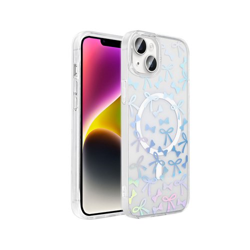 iPhone 14 Kılıf Magsaafe Şarj Özellikli Şeffaf Baskılı Legendary Fun Sert Kapak